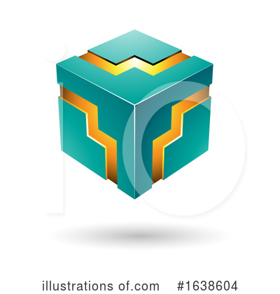 Royalty-Free (RF) Cube Clipart Illustration by cidepix - Stock Sample #1638604