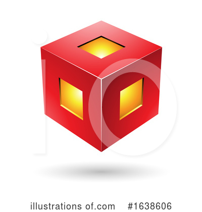 Royalty-Free (RF) Cube Clipart Illustration by cidepix - Stock Sample #1638606