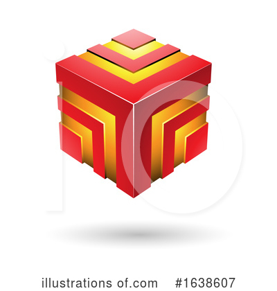 Royalty-Free (RF) Cube Clipart Illustration by cidepix - Stock Sample #1638607