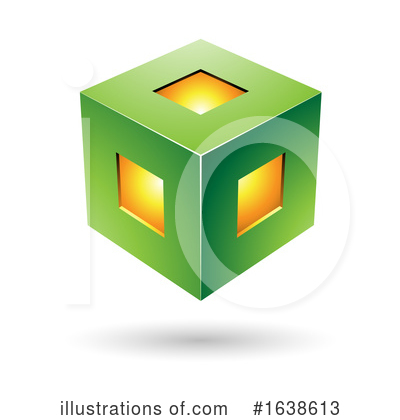 Royalty-Free (RF) Cube Clipart Illustration by cidepix - Stock Sample #1638613