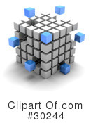 Cubes Clipart #30244 by Tonis Pan