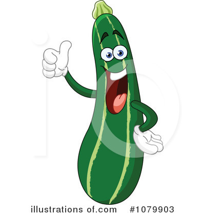 Royalty-Free (RF) Cucumber Clipart Illustration by yayayoyo - Stock Sample #1079903