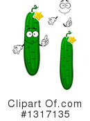 Cucumber Clipart #1317135 by Vector Tradition SM