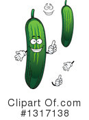 Cucumber Clipart #1317138 by Vector Tradition SM