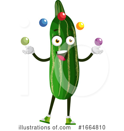 Royalty-Free (RF) Cucumber Clipart Illustration by Morphart Creations - Stock Sample #1664810