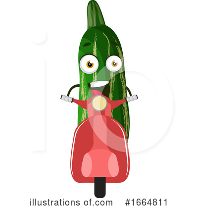 Royalty-Free (RF) Cucumber Clipart Illustration by Morphart Creations - Stock Sample #1664811