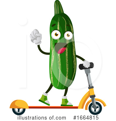 Royalty-Free (RF) Cucumber Clipart Illustration by Morphart Creations - Stock Sample #1664815