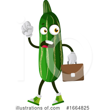 Royalty-Free (RF) Cucumber Clipart Illustration by Morphart Creations - Stock Sample #1664825