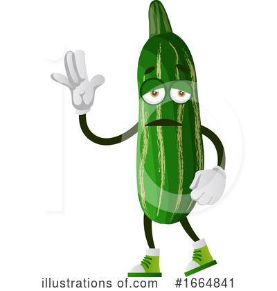 Royalty-Free (RF) Cucumber Clipart Illustration by Morphart Creations - Stock Sample #1664841