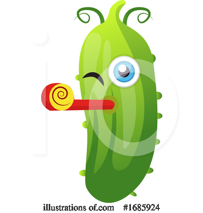 Royalty-Free (RF) Cucumber Clipart Illustration by Morphart Creations - Stock Sample #1685924