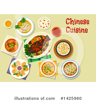 Royalty-Free (RF) Cuisine Clipart Illustration by Vector Tradition SM - Stock Sample #1425960