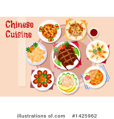 Royalty-Free (RF) Cuisine Clipart Illustration by Vector Tradition SM - Stock Sample #1425962