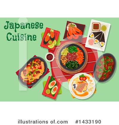 Royalty-Free (RF) Cuisine Clipart Illustration by Vector Tradition SM - Stock Sample #1433190