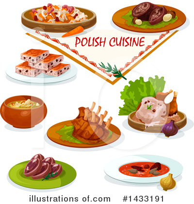 Royalty-Free (RF) Cuisine Clipart Illustration by Vector Tradition SM - Stock Sample #1433191