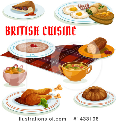 Royalty-Free (RF) Cuisine Clipart Illustration by Vector Tradition SM - Stock Sample #1433198