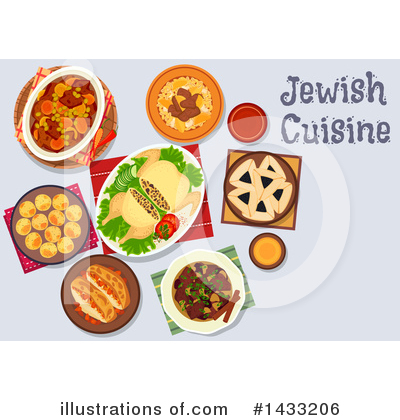 Royalty-Free (RF) Cuisine Clipart Illustration by Vector Tradition SM - Stock Sample #1433206