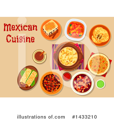 Royalty-Free (RF) Cuisine Clipart Illustration by Vector Tradition SM - Stock Sample #1433210