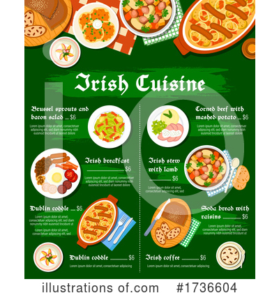 Royalty-Free (RF) Cuisine Clipart Illustration by Vector Tradition SM - Stock Sample #1736604