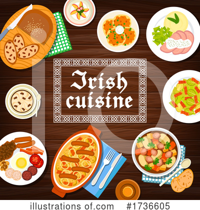 Royalty-Free (RF) Cuisine Clipart Illustration by Vector Tradition SM - Stock Sample #1736605