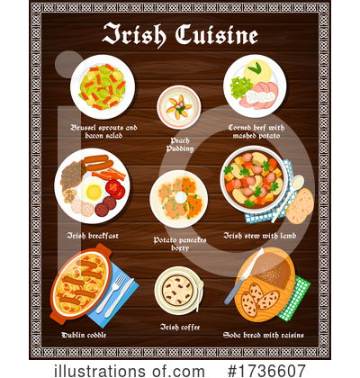 Royalty-Free (RF) Cuisine Clipart Illustration by Vector Tradition SM - Stock Sample #1736607