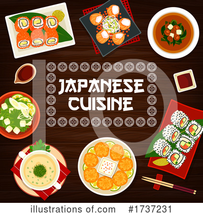 Royalty-Free (RF) Cuisine Clipart Illustration by Vector Tradition SM - Stock Sample #1737231