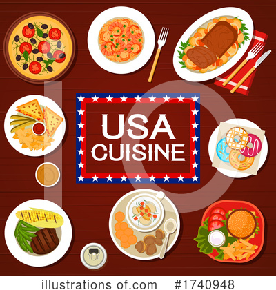 Royalty-Free (RF) Cuisine Clipart Illustration by Vector Tradition SM - Stock Sample #1740948