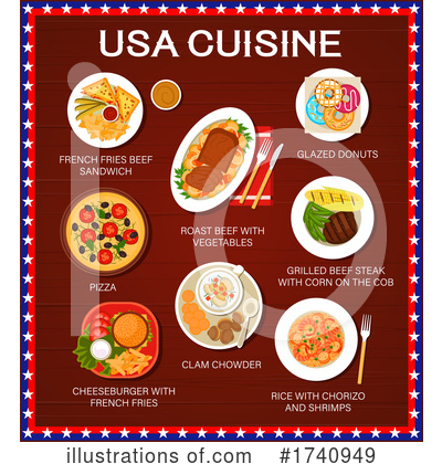 Royalty-Free (RF) Cuisine Clipart Illustration by Vector Tradition SM - Stock Sample #1740949