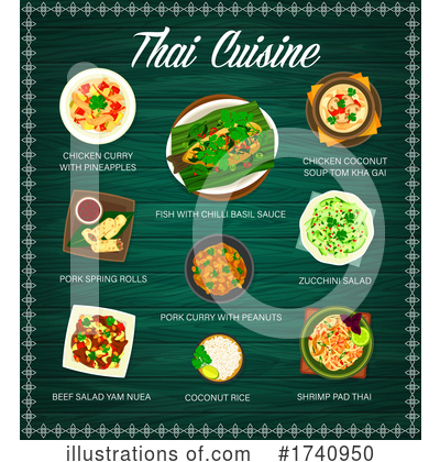 Royalty-Free (RF) Cuisine Clipart Illustration by Vector Tradition SM - Stock Sample #1740950