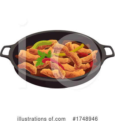 Royalty-Free (RF) Cuisine Clipart Illustration by Vector Tradition SM - Stock Sample #1748946