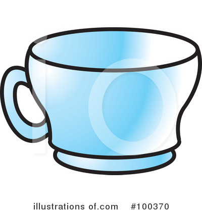 Royalty-Free (RF) Cup Clipart Illustration by Lal Perera - Stock Sample #100370