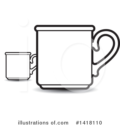 Royalty-Free (RF) Cup Clipart Illustration by Lal Perera - Stock Sample #1418110