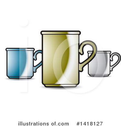 Royalty-Free (RF) Cup Clipart Illustration by Lal Perera - Stock Sample #1418127