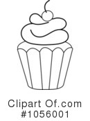 Cupcake Clipart #1056001 by Pams Clipart