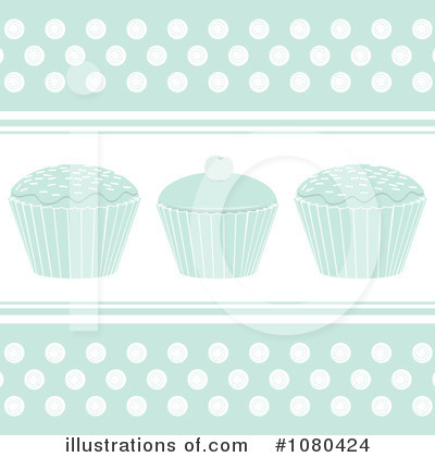 Royalty-Free (RF) Cupcake Clipart Illustration by elaineitalia - Stock Sample #1080424