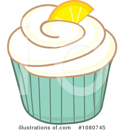 Royalty-Free (RF) Cupcake Clipart Illustration by Pams Clipart - Stock Sample #1080745