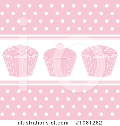 Royalty-Free (RF) Cupcake Clipart Illustration by elaineitalia - Stock Sample #1081282