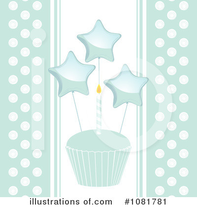 Royalty-Free (RF) Cupcake Clipart Illustration by elaineitalia - Stock Sample #1081781