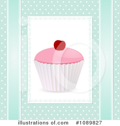 Royalty-Free (RF) Cupcake Clipart Illustration by elaineitalia - Stock Sample #1089827