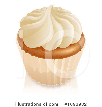 Royalty-Free (RF) Cupcake Clipart Illustration by AtStockIllustration - Stock Sample #1093982