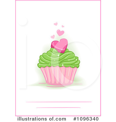Royalty-Free (RF) Cupcake Clipart Illustration by BNP Design Studio - Stock Sample #1096340