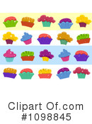 Cupcake Clipart #1098845 by BNP Design Studio