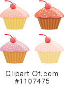 Cupcake Clipart #1107475 by Amanda Kate