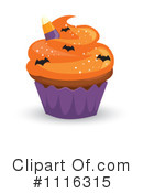 Cupcake Clipart #1116315 by Amanda Kate