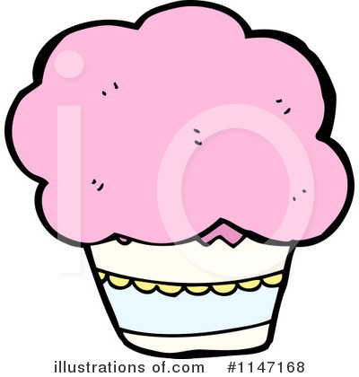 Royalty-Free (RF) Cupcake Clipart Illustration by lineartestpilot - Stock Sample #1147168