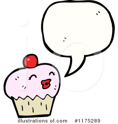 Royalty-Free (RF) Cupcake Clipart Illustration by lineartestpilot - Stock Sample #1175289