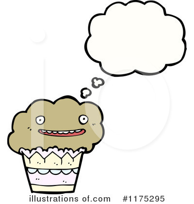 Royalty-Free (RF) Cupcake Clipart Illustration by lineartestpilot - Stock Sample #1175295
