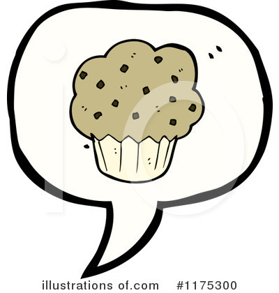 Royalty-Free (RF) Cupcake Clipart Illustration by lineartestpilot - Stock Sample #1175300