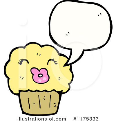 Royalty-Free (RF) Cupcake Clipart Illustration by lineartestpilot - Stock Sample #1175333