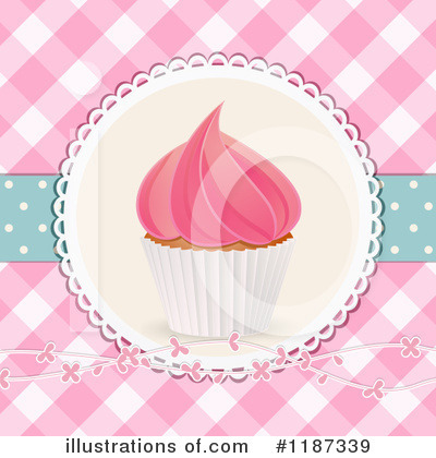Royalty-Free (RF) Cupcake Clipart Illustration by elaineitalia - Stock Sample #1187339
