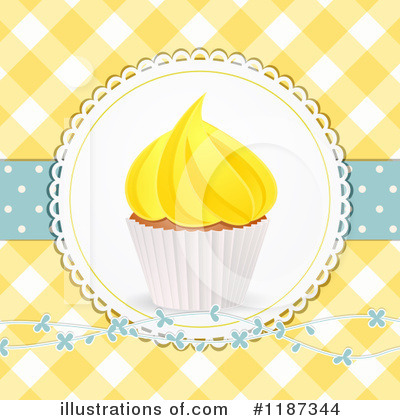 Royalty-Free (RF) Cupcake Clipart Illustration by elaineitalia - Stock Sample #1187344